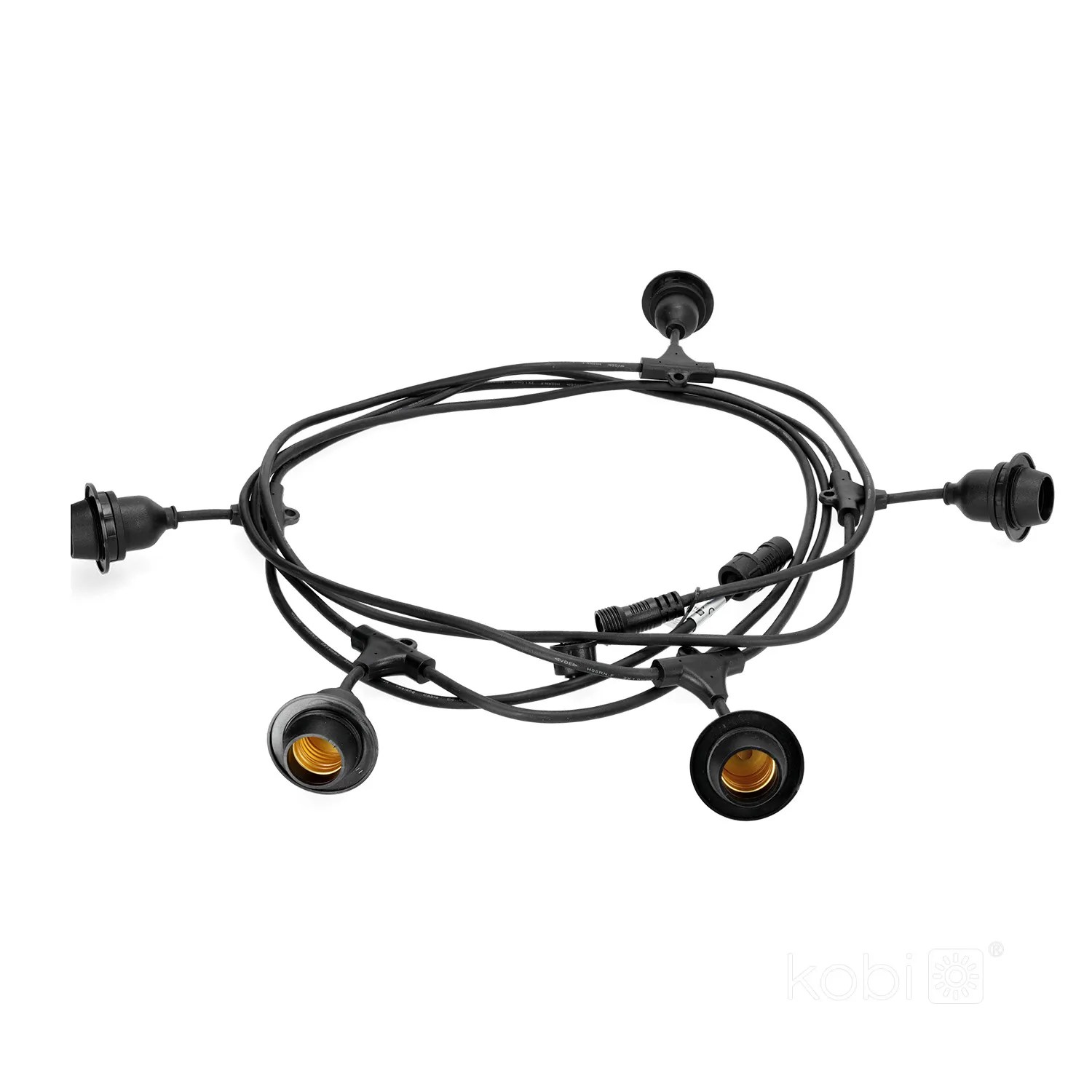 KOBI GIRLANDA “CRETE” 5m, 5xE27, IP44