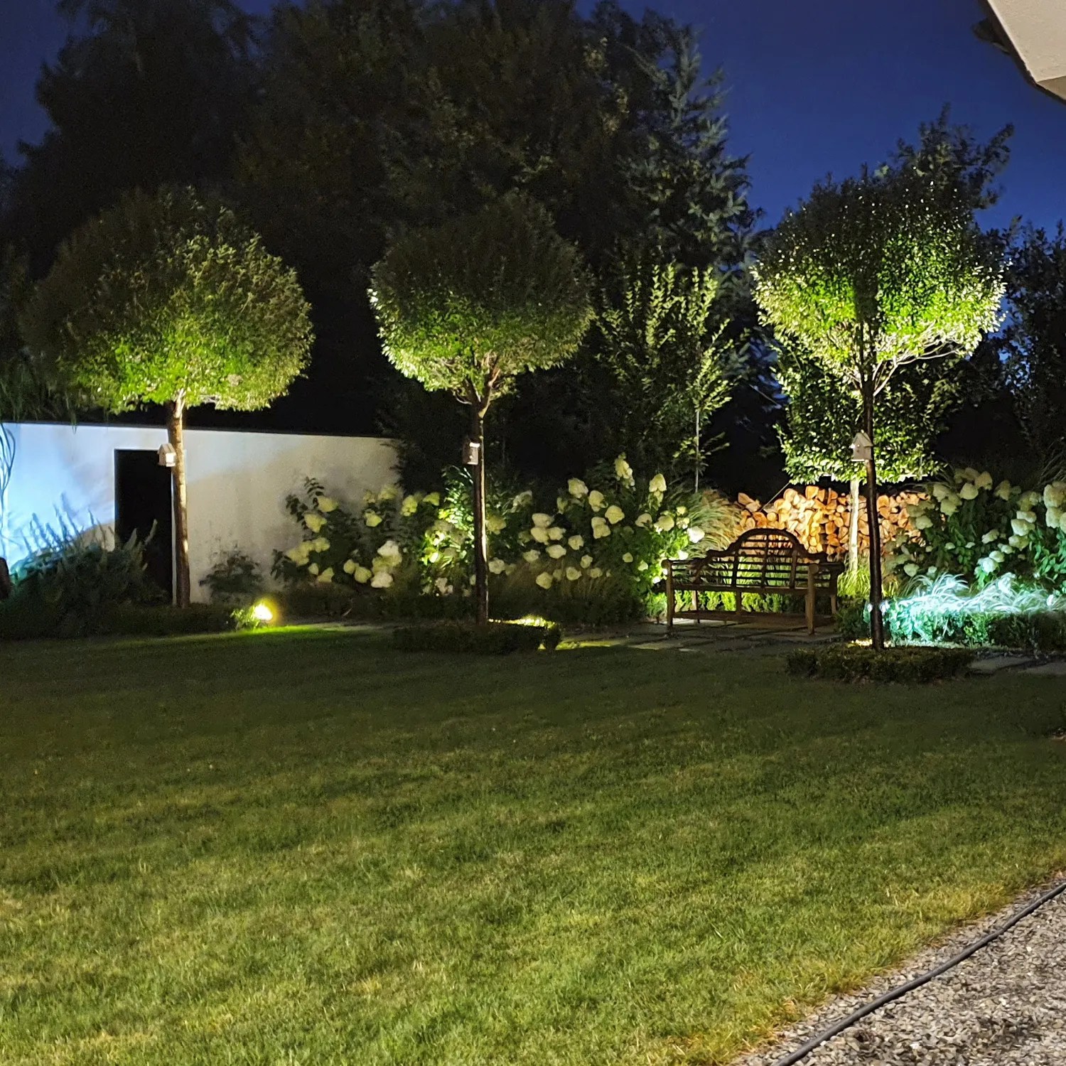 KOBI VRTNA SVJ. NA ŠILJKU 1xGU10, IP65, CRNA, ALUMINIJ (S1001)