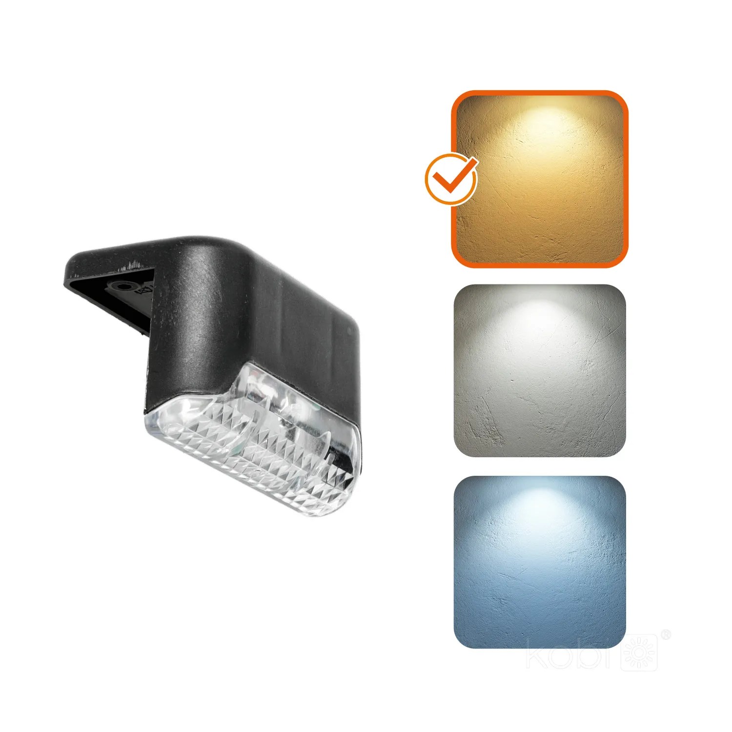 KOBI SOLARNA SVJ. ZA STEPENICE/OGRADE SET OD 8 kom. 3000K, IP44