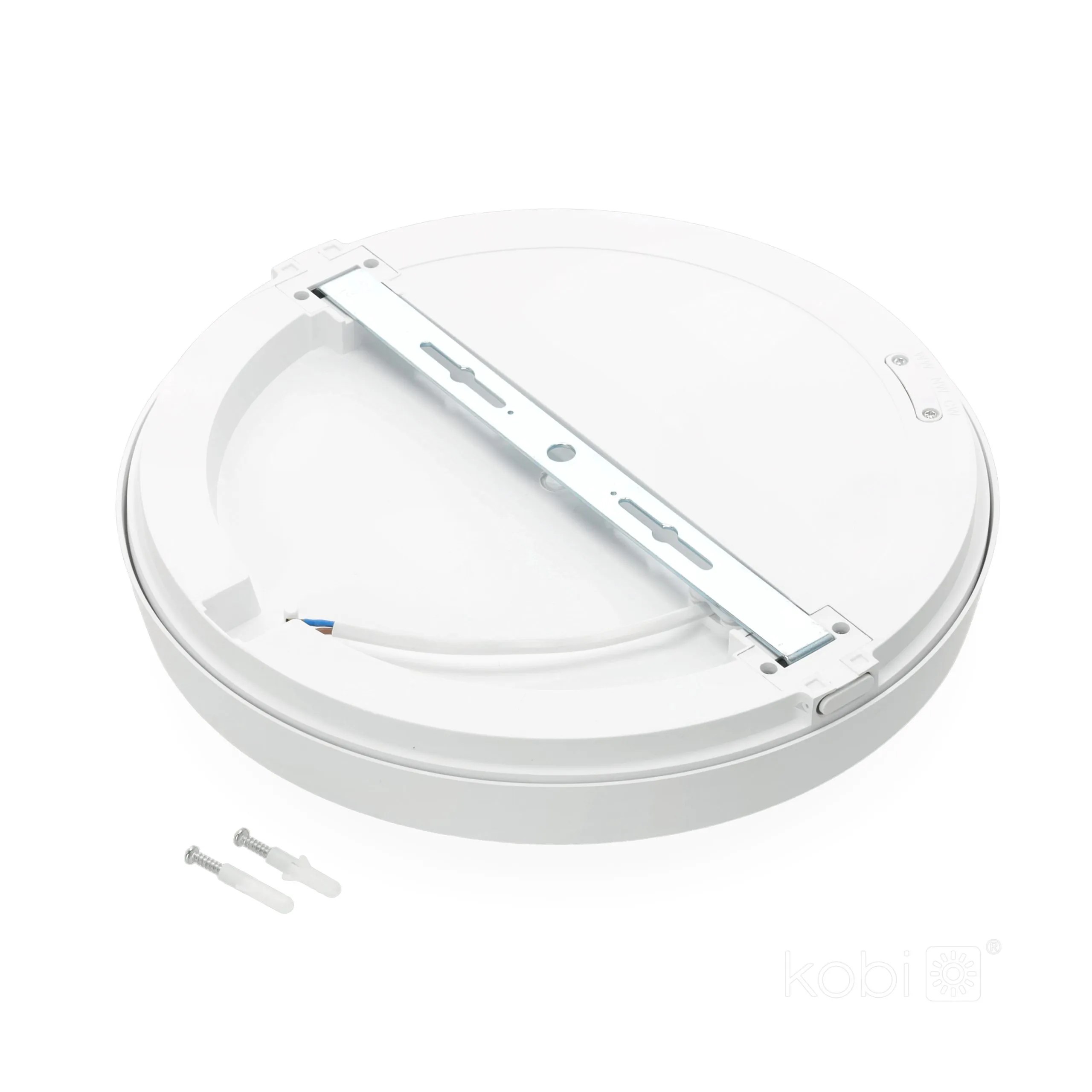 KOBI LED PLAF. OKR. “NAIROS” BIJELA 18W, 3CCT, 1710lm, IP65, fi 300mm
