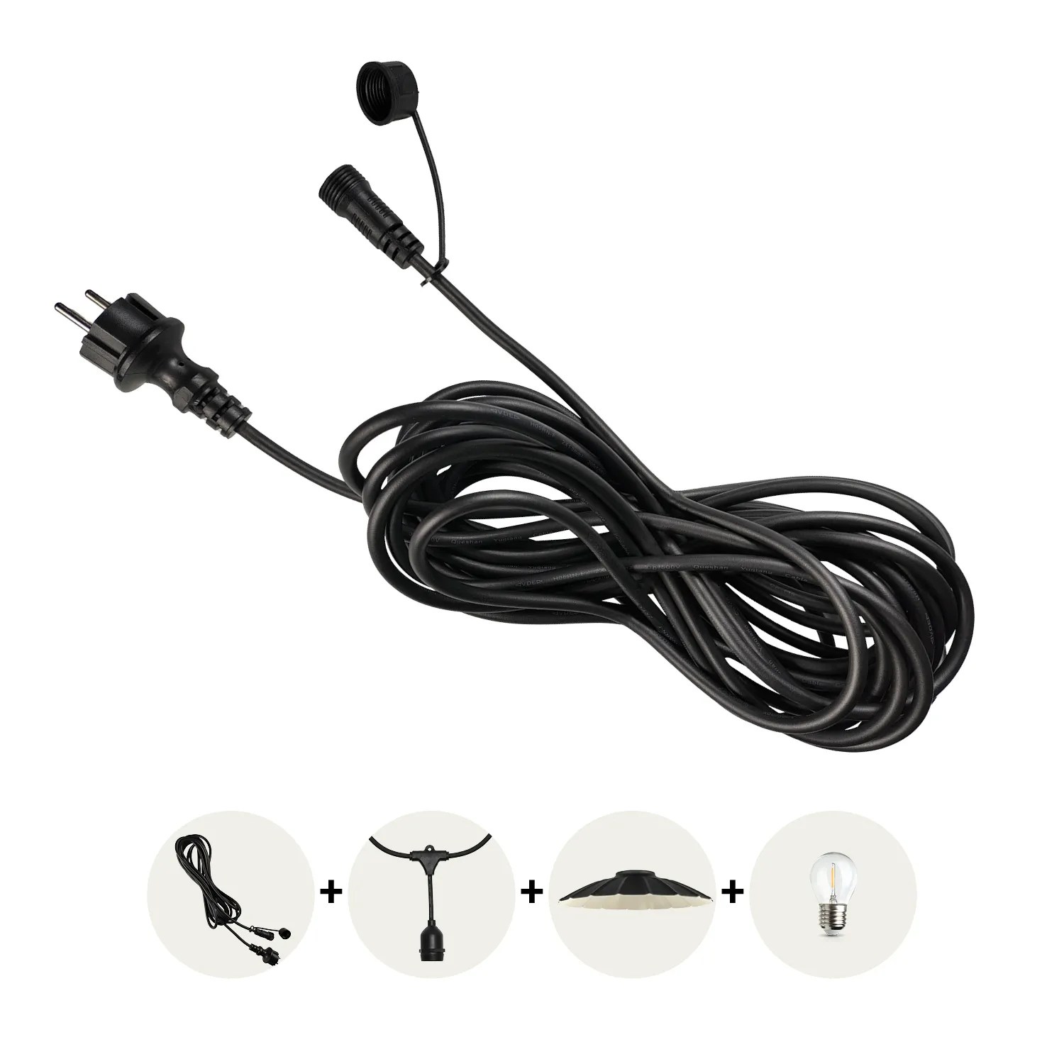 KOBI STRUJNI KABEL 10m ZA GIRLANDU “CRETE”