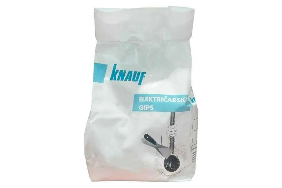 Knauf električarski gips – 2,5 kg