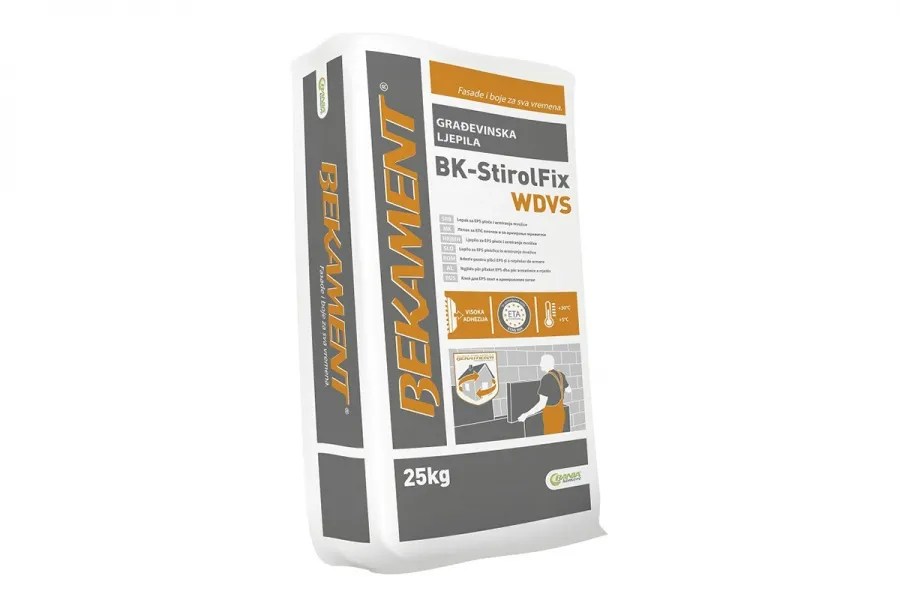 Stirolfix WDVS ljepilo i masa za izravnavanje – 25 kg