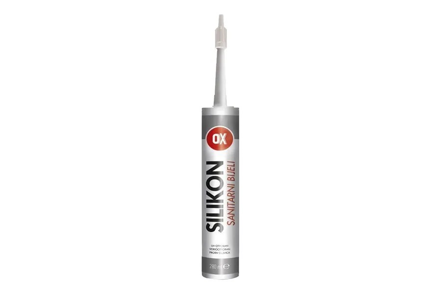 TEXO OX-S-02 sanitarni silikon bijeli – 280ml