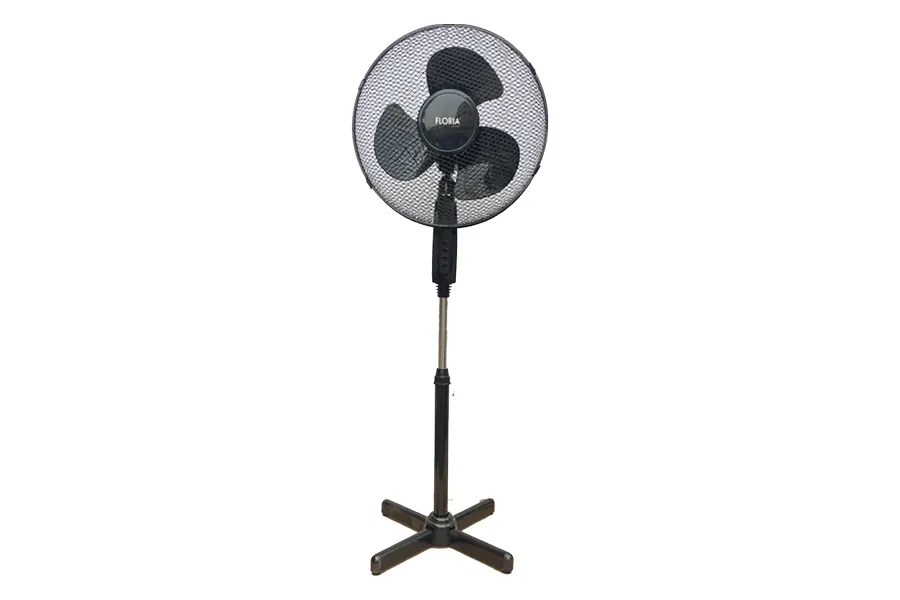 Ventilator sa postoljem, 40 cm, 40 W, crni