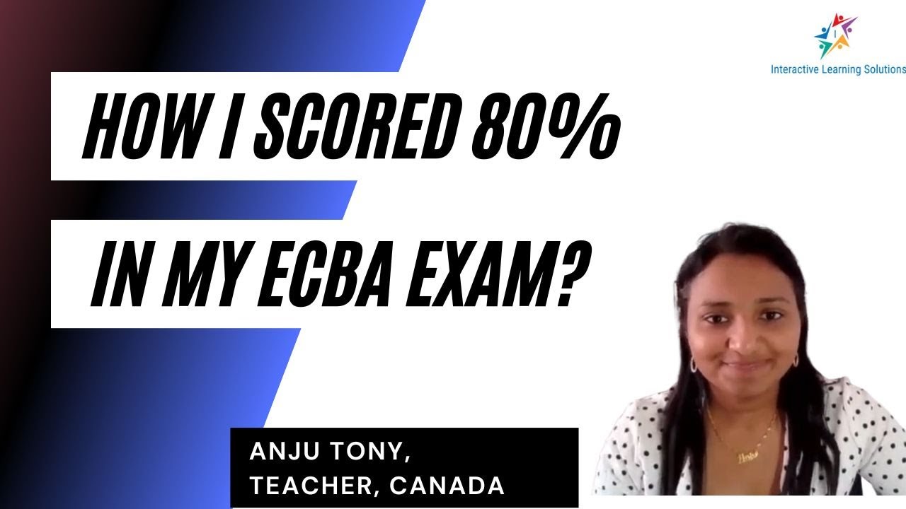 Ecba Exam Preparation Ecba Exam Preparation