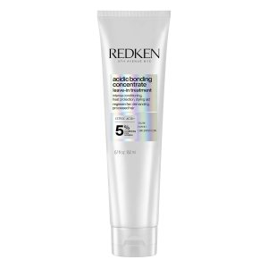 Redken Bonding Leave In Conditioner for Damaged Hair | Hair Repair | Strengthens Weak and Brittle Hair | Acidic Bonding Concentrate | Leave In Treatment | For All Hair Types