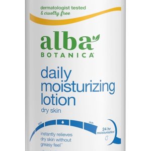 Alba Botanica Daily Moisturizing Lotion | Dry Skin | Vitamin E & Shea Butter 32 Oz