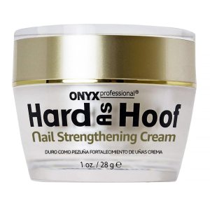 Onyx Professional Hard as Hoof Nail Strengthening Cream with Coconut Scent, Nail Growth & Conditioning Cuticle Cream Stops Splits, Chips, Cracks & Strengthens Nails, 1 oz