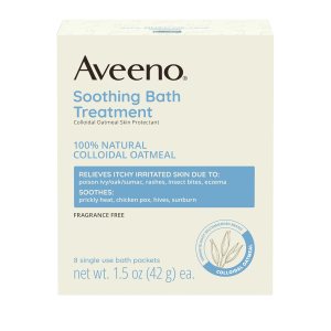 Aveeno Fragrance Free Bath Treatment for Eczema Relief