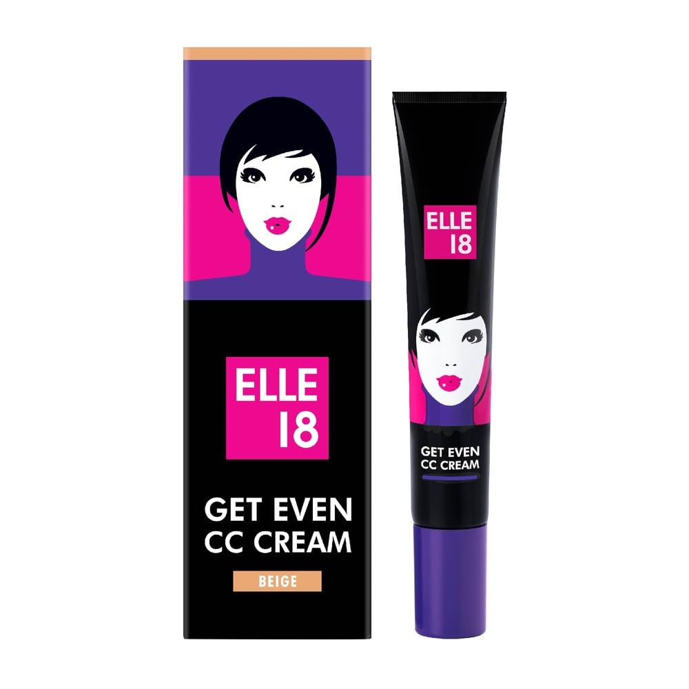 Elle 18 Geteven CC Full All Skin Cream Beige 18Gm Elle 18 Geteven CC Full All Skin Cream Beige 18Gm