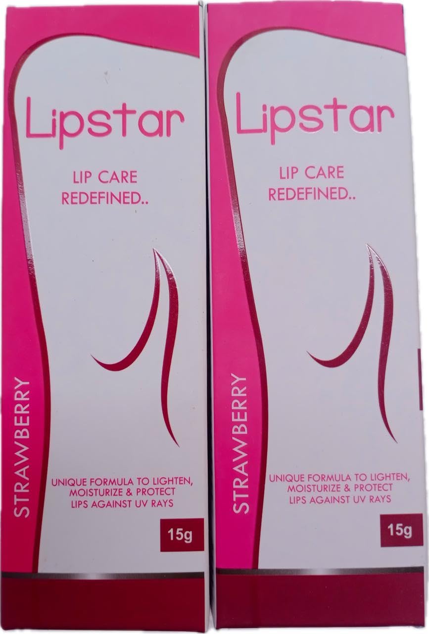 LIPSTAR LIP CARE REDEFINED..15G (PACK OF 2) LIPSTAR LIP CARE REDEFINED..15G (PACK OF 2)