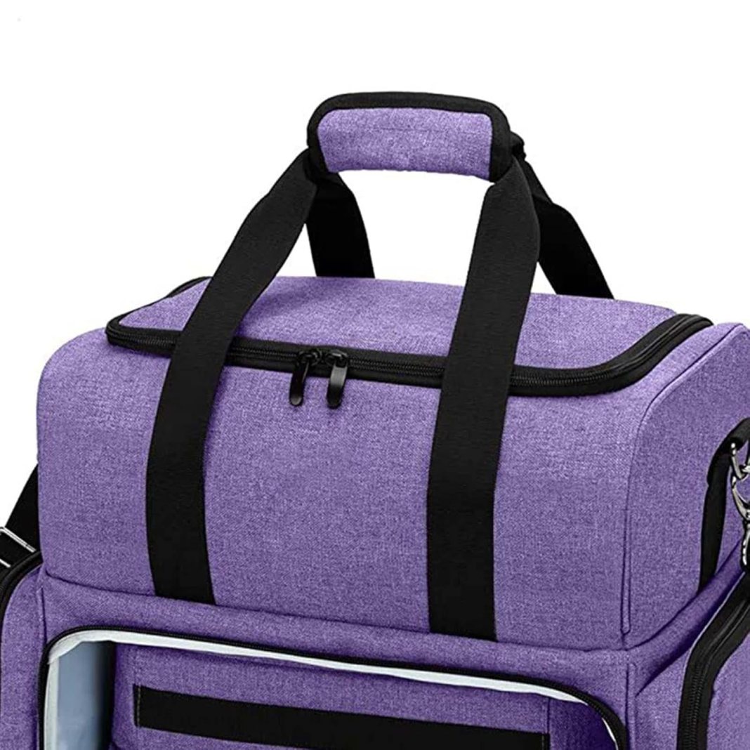 SAZ DEKOR Nail Polish Storage Bag Portable with Handle Nail Polish Holder Cosmetic Bag|Makeup Pouch Travel Toiletries Organizer Waterproof Pouch Makeup Organizer Bag for Women, Girls & Bride SAZ DEKOR Nail Polish Storage Bag Portable with Handle Nail Polish Holder Cosmetic Bag|Makeup Pouch Travel Toiletries Organizer Waterproof Pouch Makeup Organizer Bag for Women, Girls & Bride