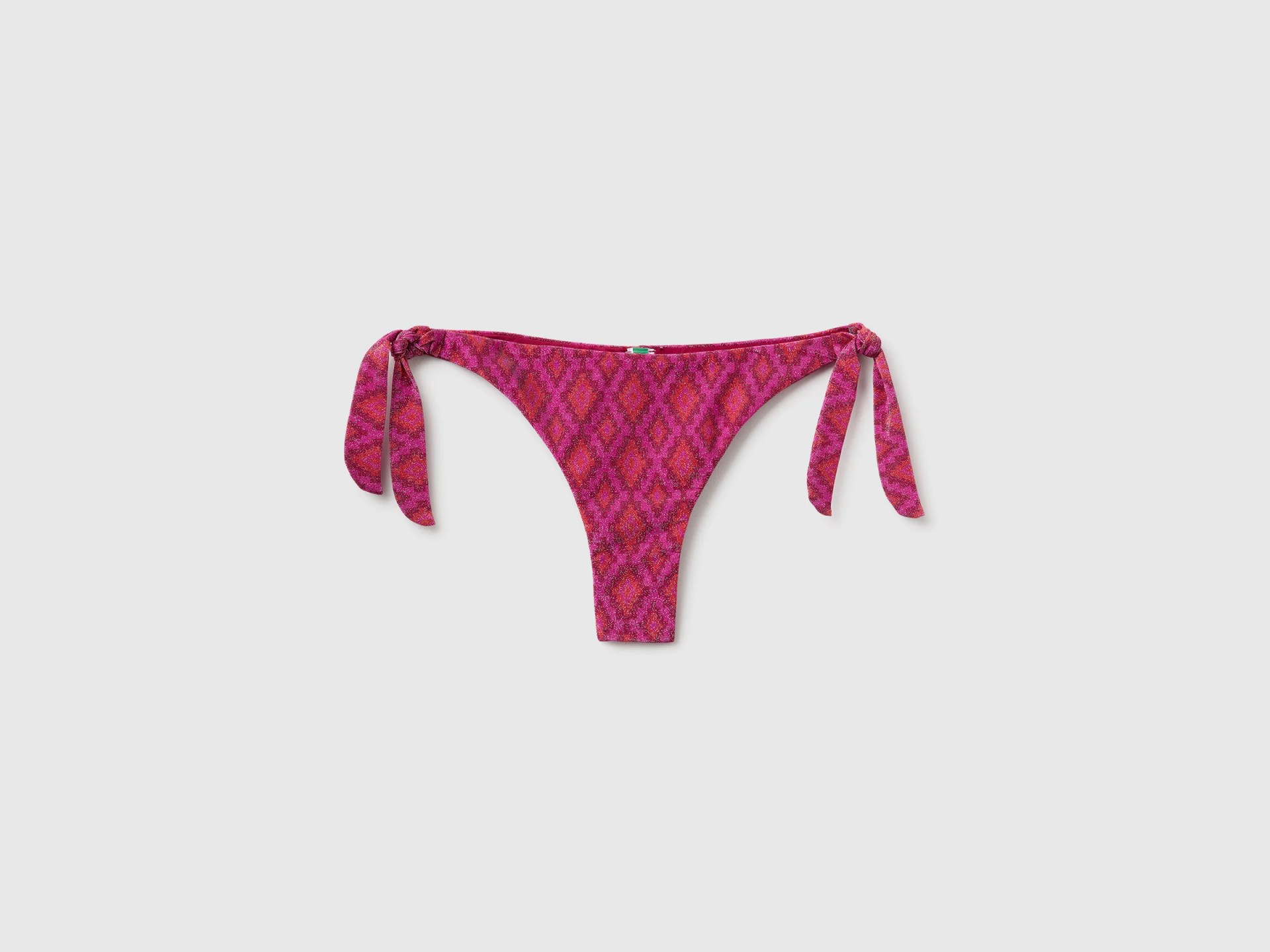Maillot de bain brésilien à imprimé ethnique avec lurex Maillot de bain brésilien à imprimé ethnique avec lurex