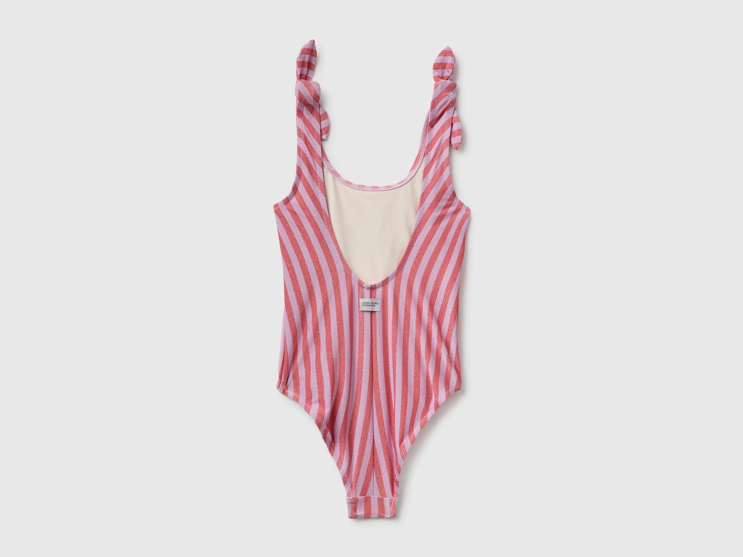 Maillot de bain une pièce rayé avec lurex – Image 2