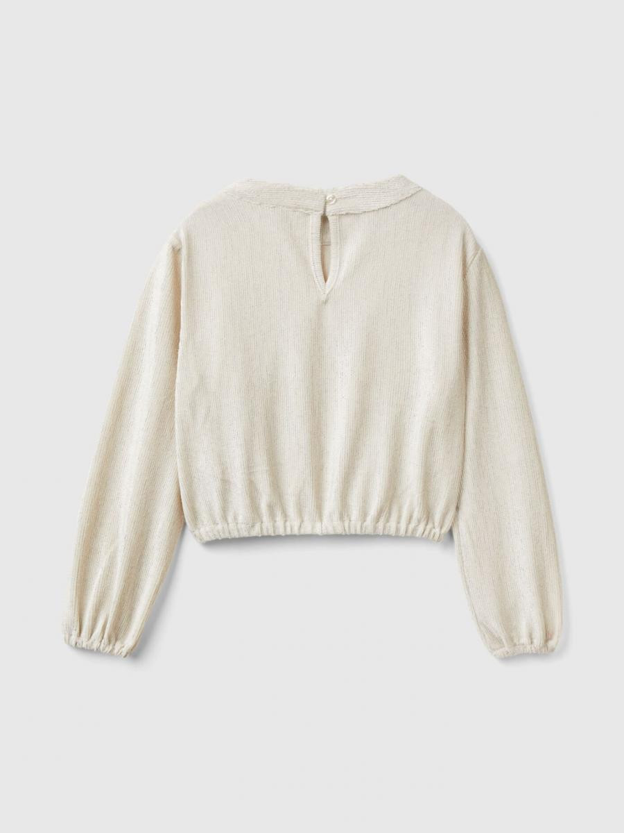 T-shirt fille beige T-shirt fille beige