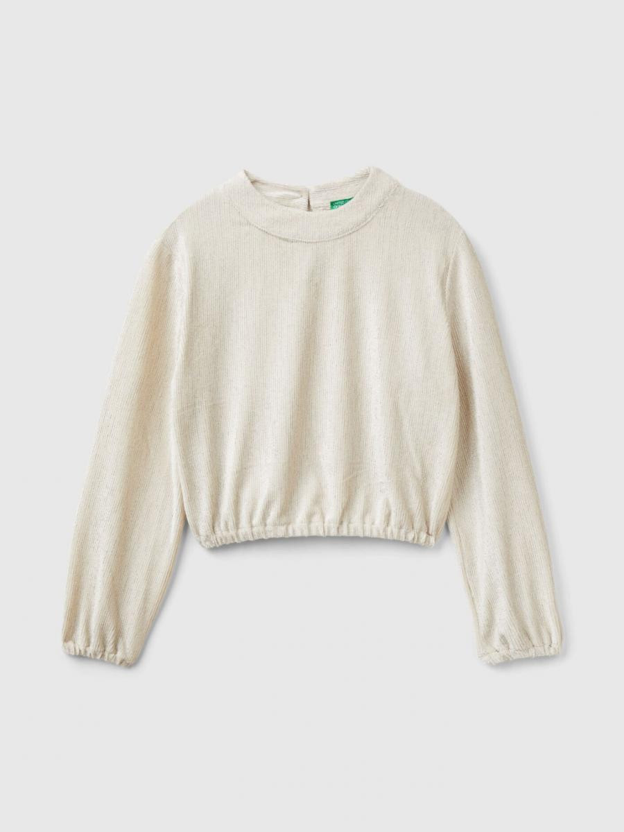 T-shirt fille beige T-shirt fille beige