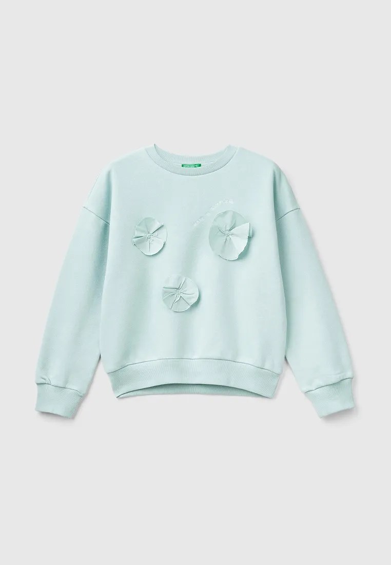 Sweat-shirts pour fille Turquoi Sweat-shirts pour fille Turquoi
