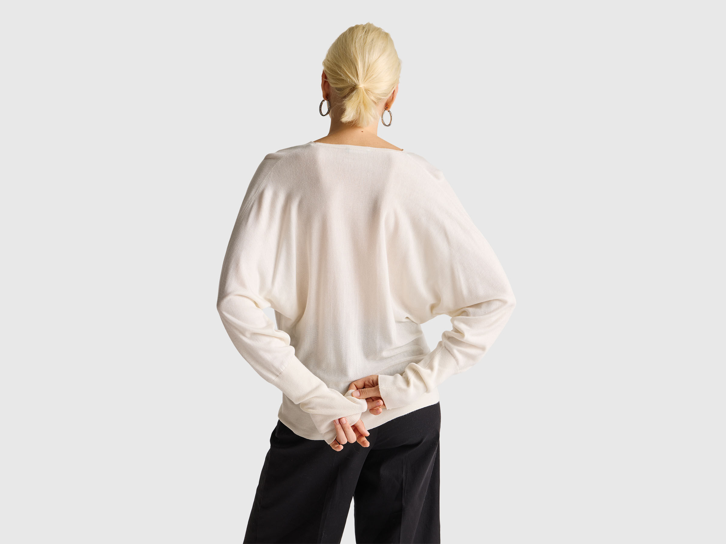 Pull en soie mélangée – Image 4