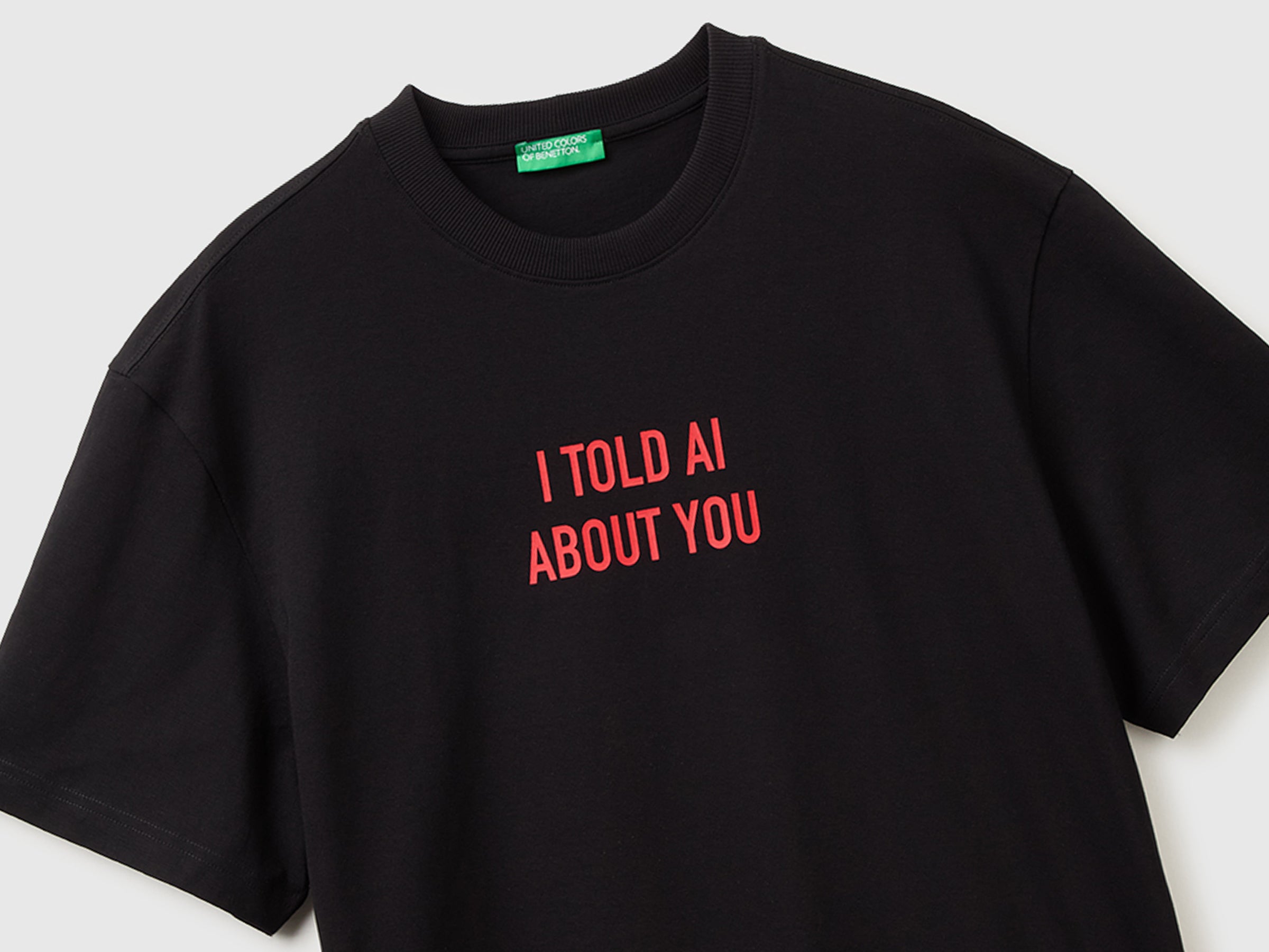 T-shirt coupe décontractée avec imprimé – Image 3