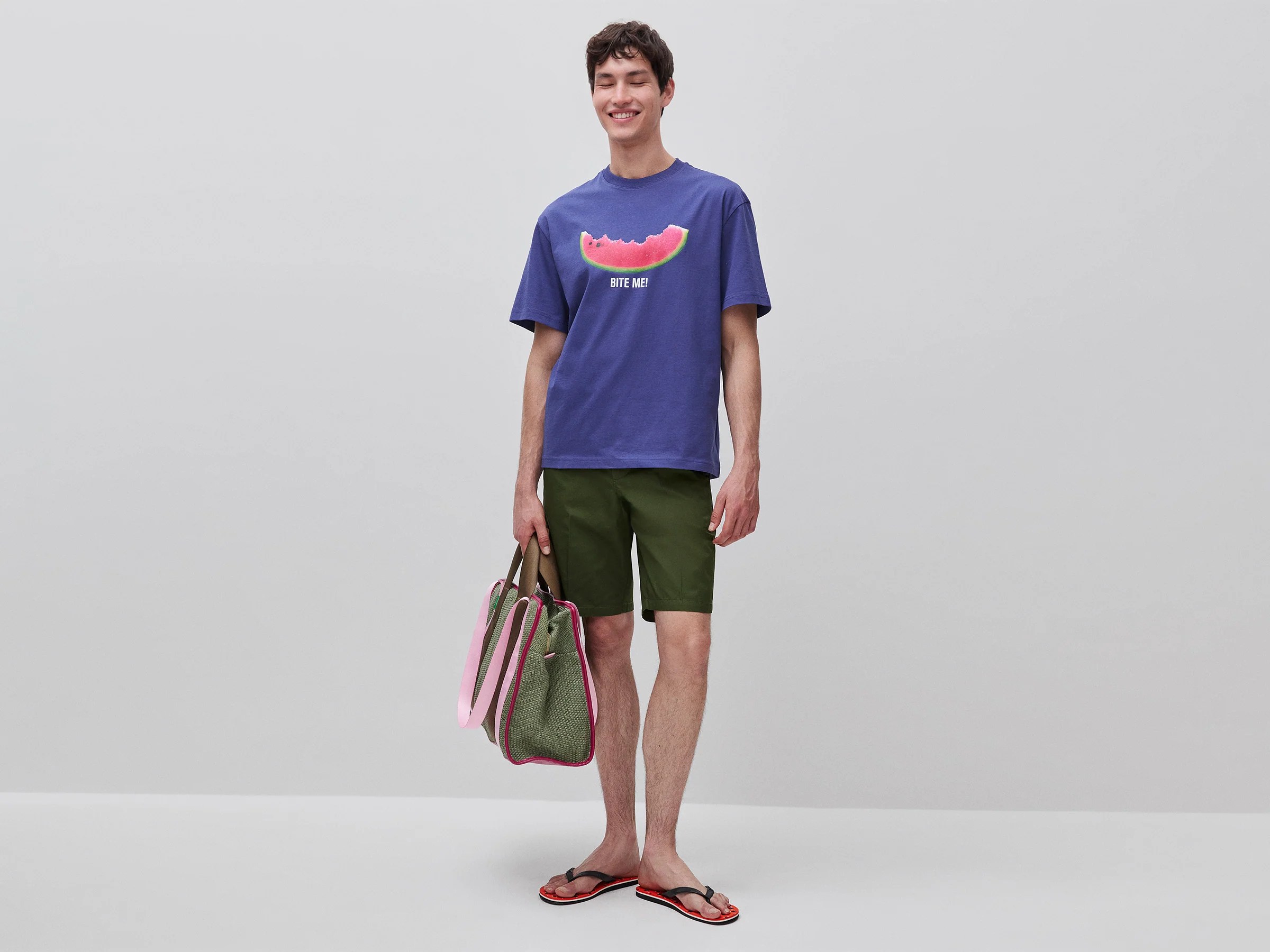 T-shirt coupe décontractée avec imprimé T-shirt coupe décontractée avec imprimé