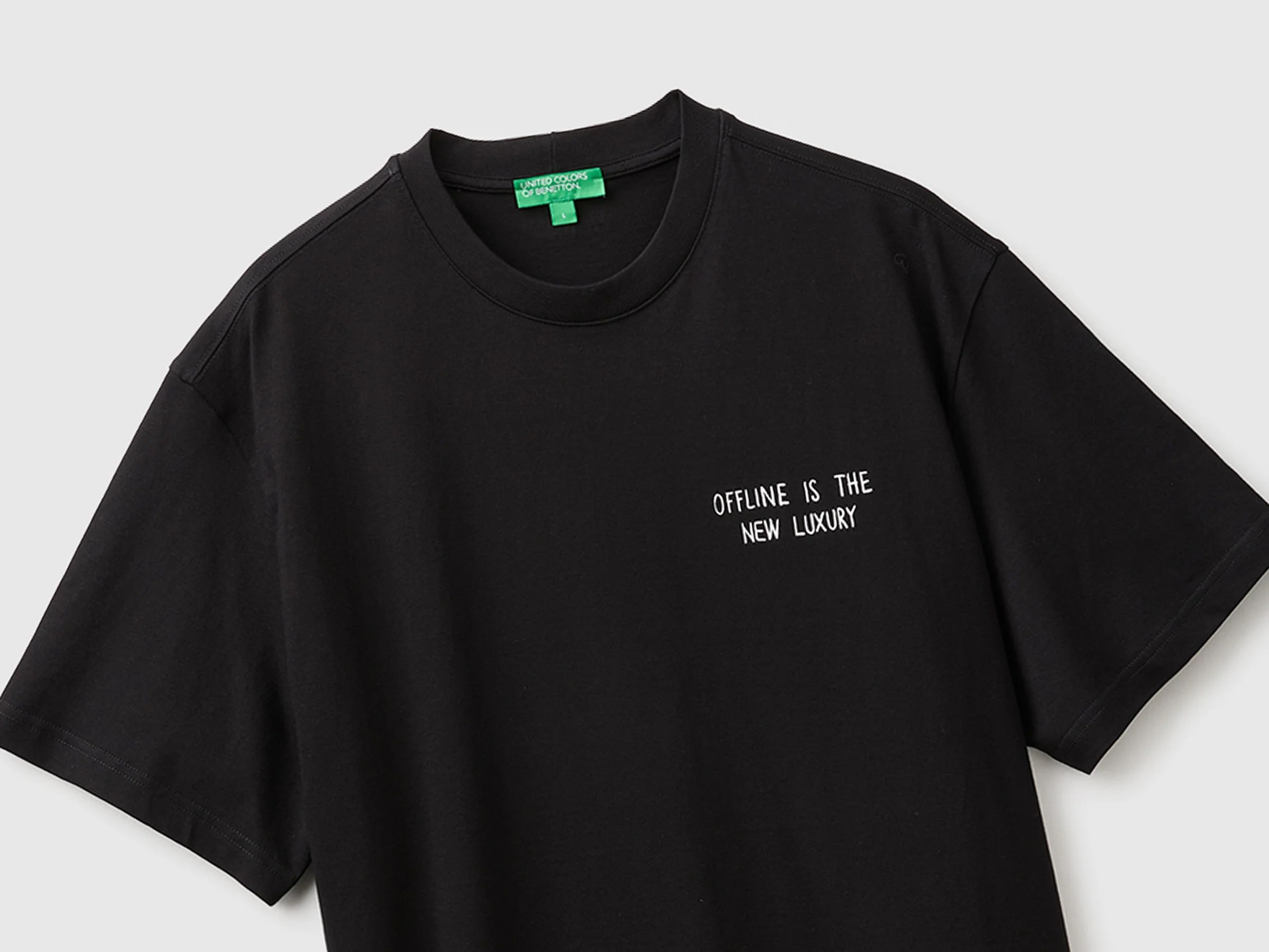 T-shirt coupe décontractée avec imprimé – Image 3