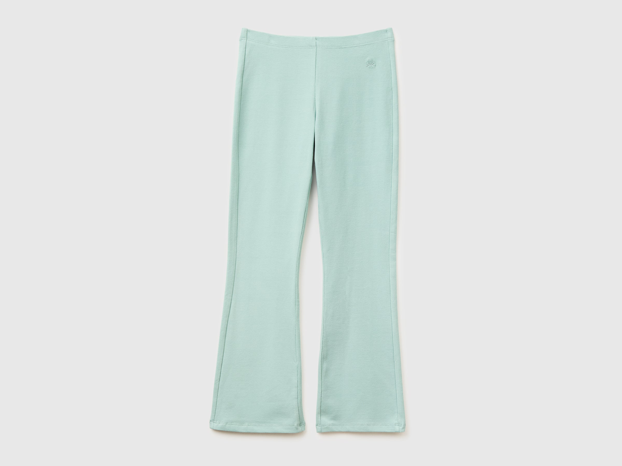 Leggings évasés en coton stretch Leggings évasés en coton stretch