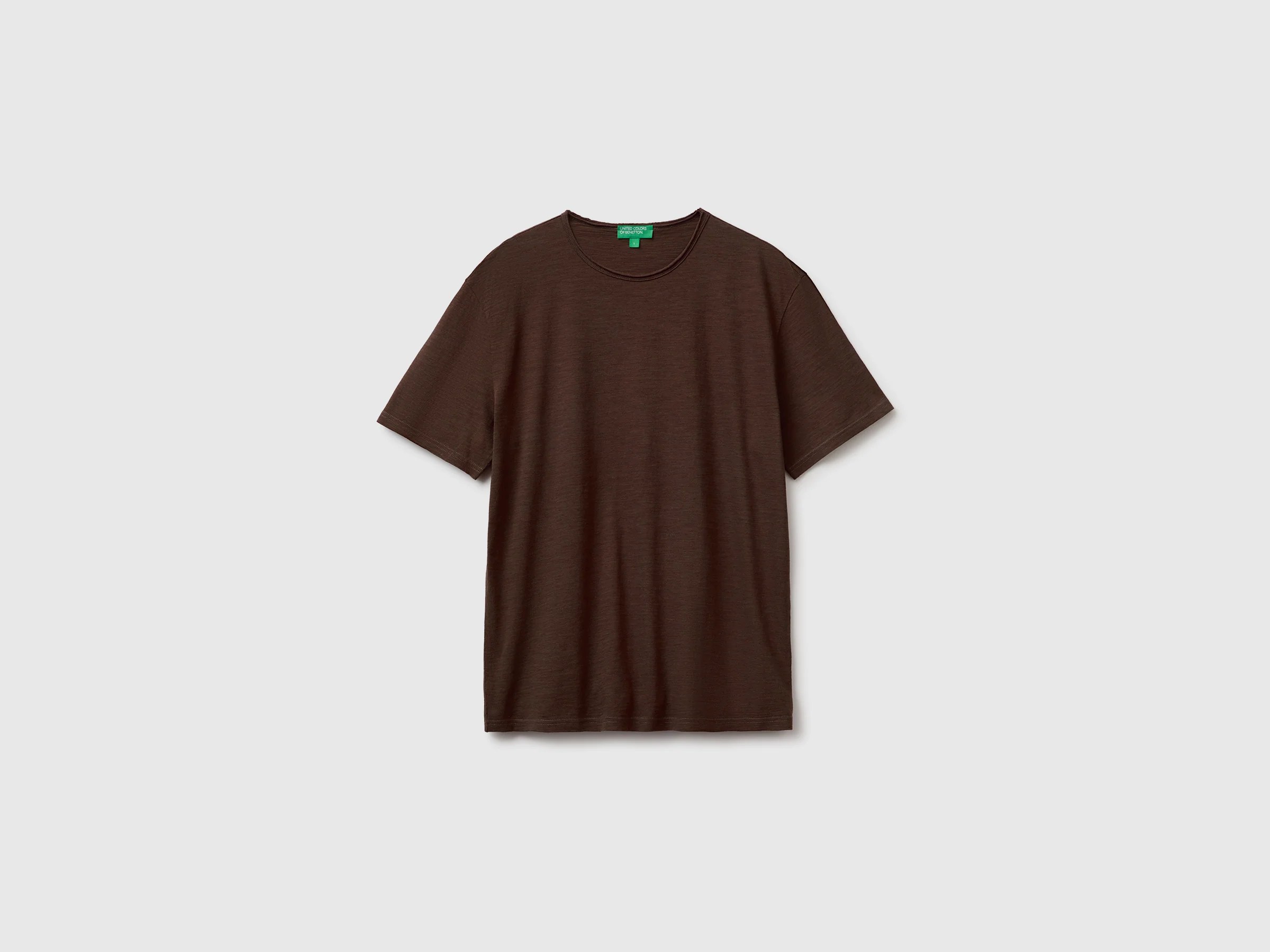 T-shirt en coton flammé T-shirt en coton flammé