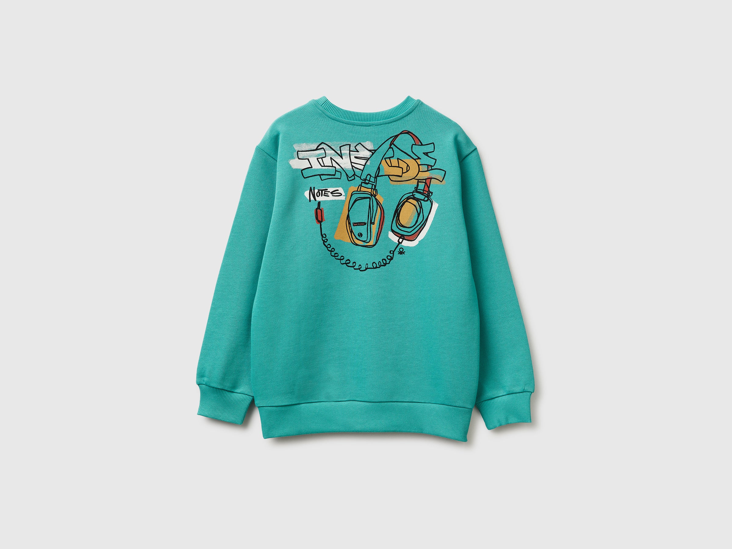 Sweat-shirt fermé avec imprimé – Image 2