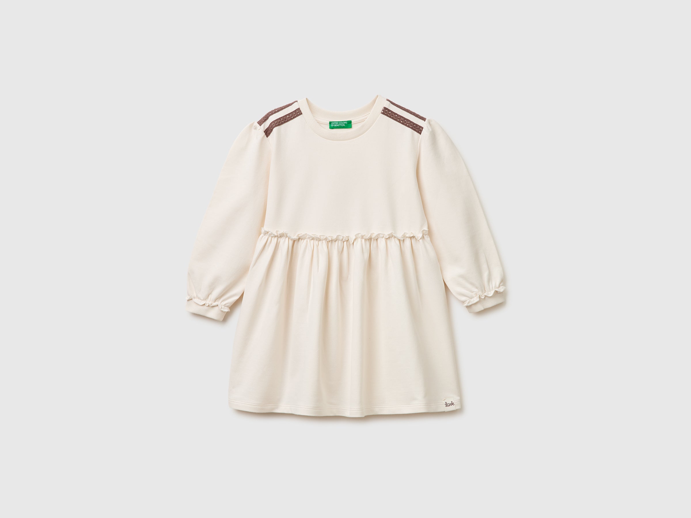 Robe sweat-shirt en dentelle Robe sweat-shirt en dentelle