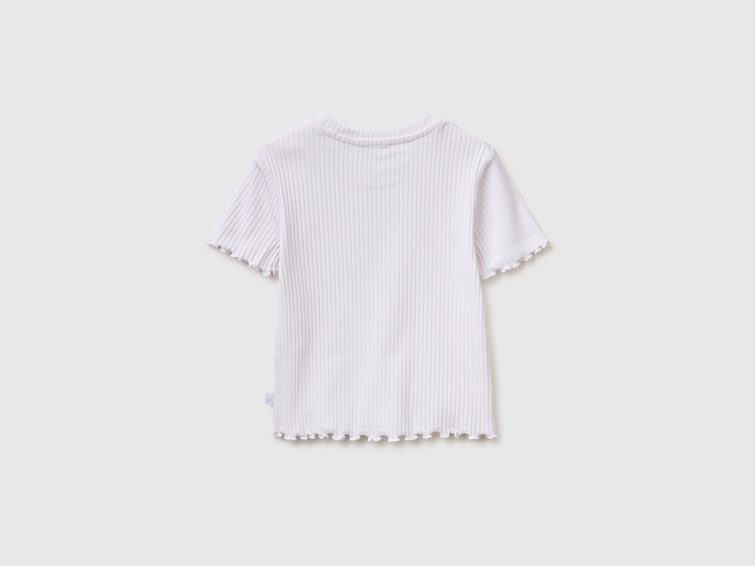 T-shirt côtelé coupe ajustée – Image 2