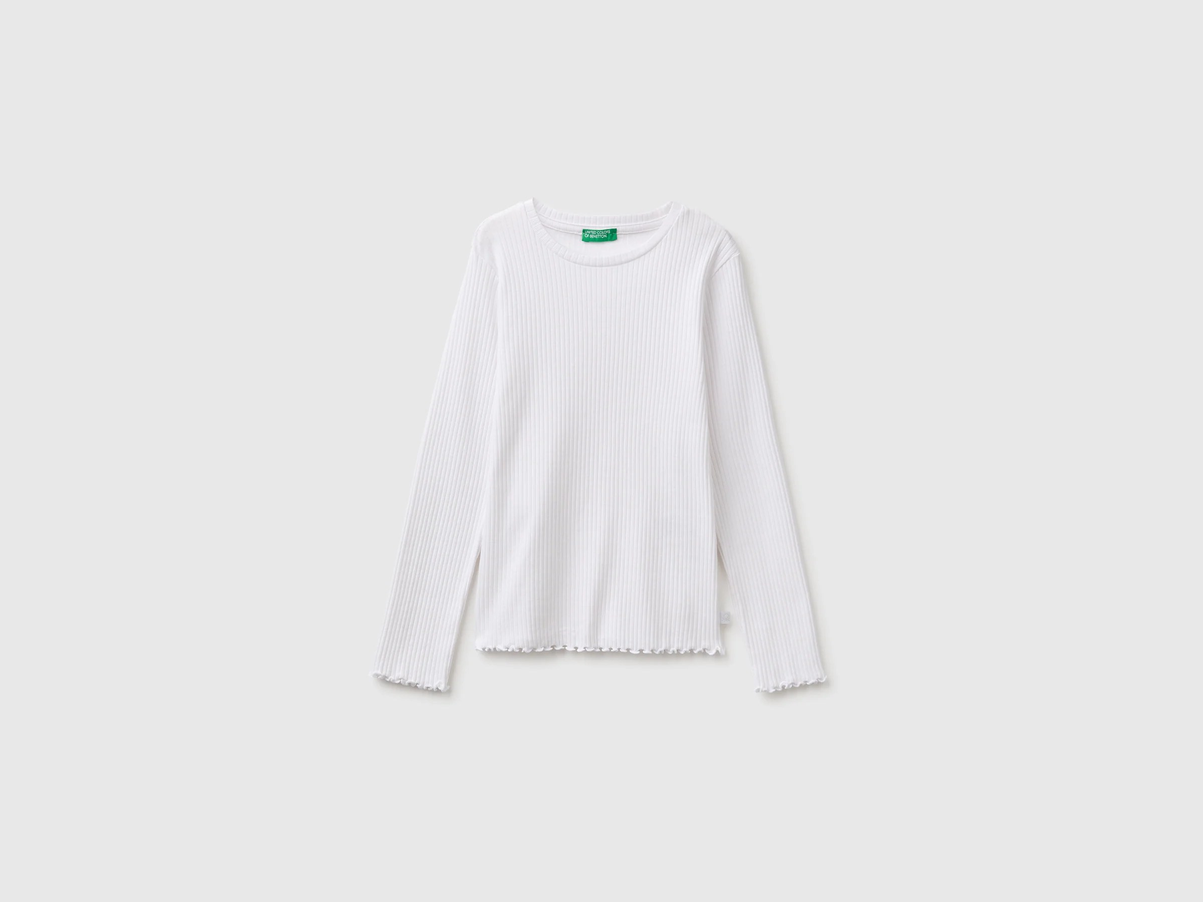 T-shirt côtelé en coton biologique stretch T-shirt côtelé en coton biologique stretch