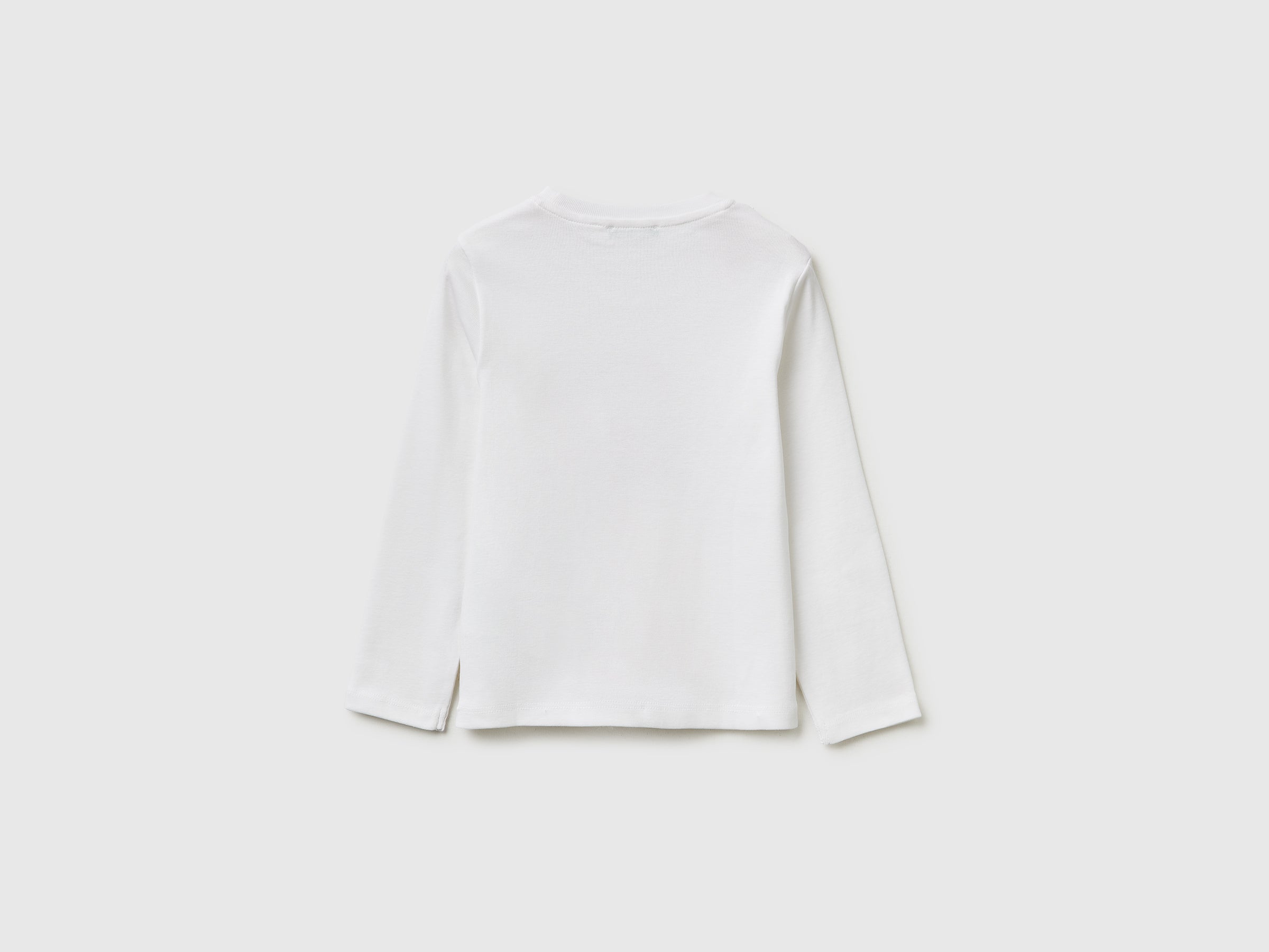 T-shirt en coton biologique à logo pailleté – Image 2