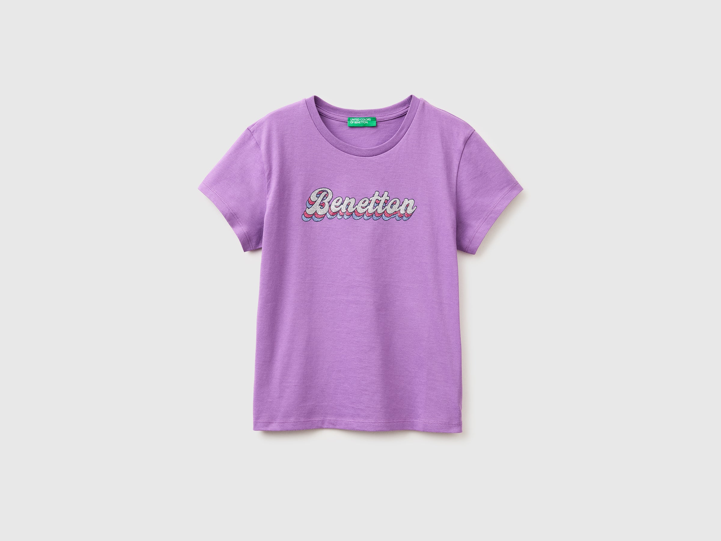 T-shirt à imprimé pailleté T-shirt à imprimé pailleté