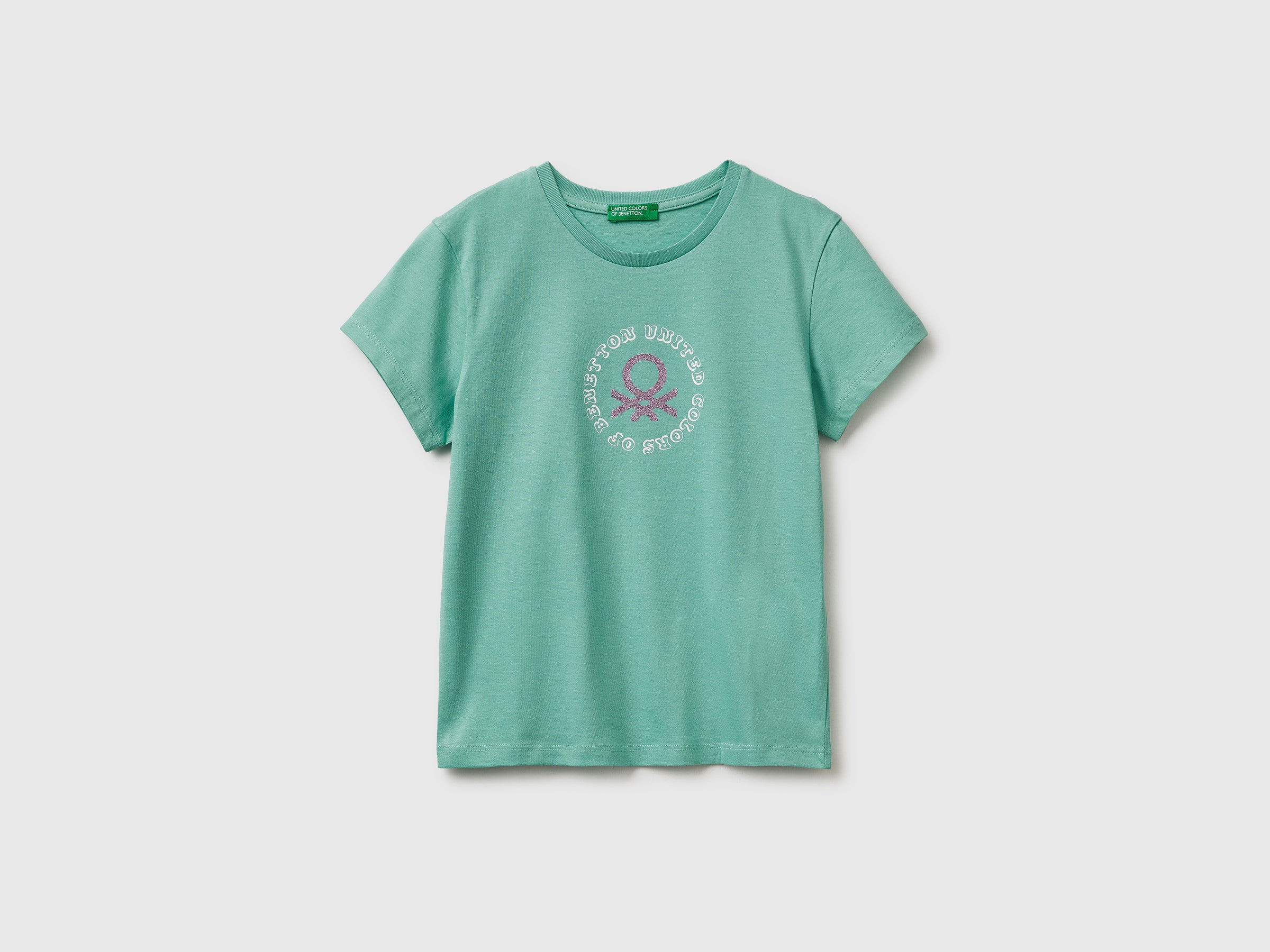 T-shirt à imprimé pailleté T-shirt à imprimé pailleté