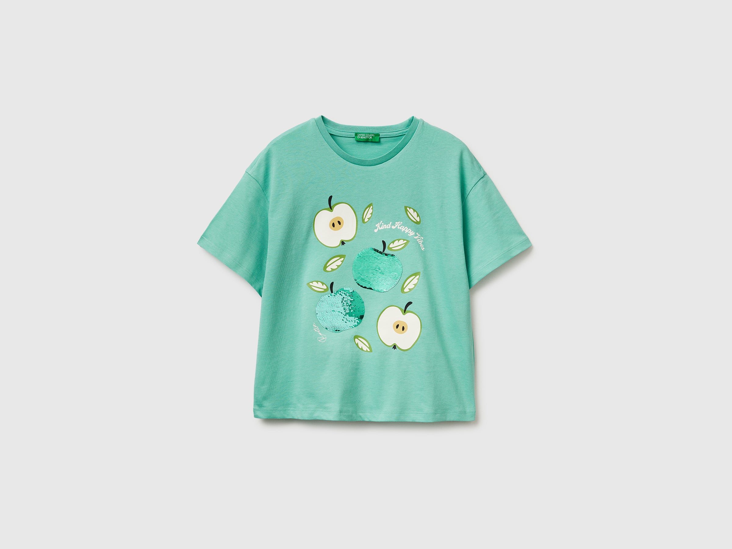 T-shirt imprimé et à paillettes T-shirt imprimé et à paillettes