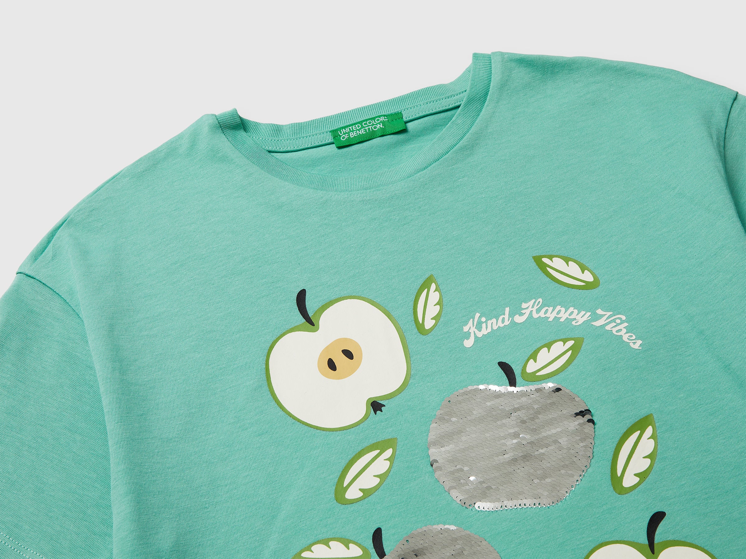 T-shirt imprimé et à paillettes – Image 3
