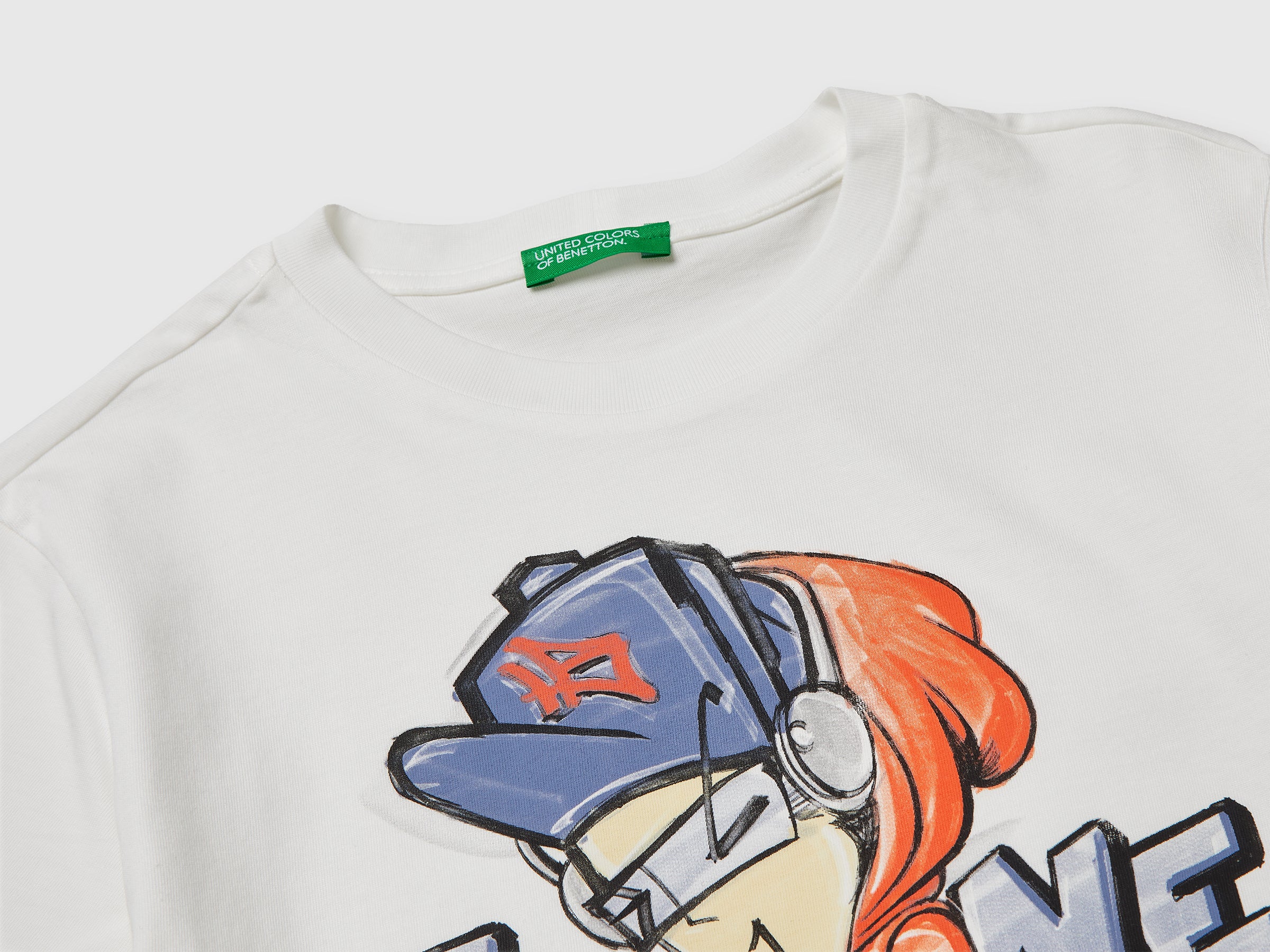 T-shirt imprimé en coton biologique – Image 3