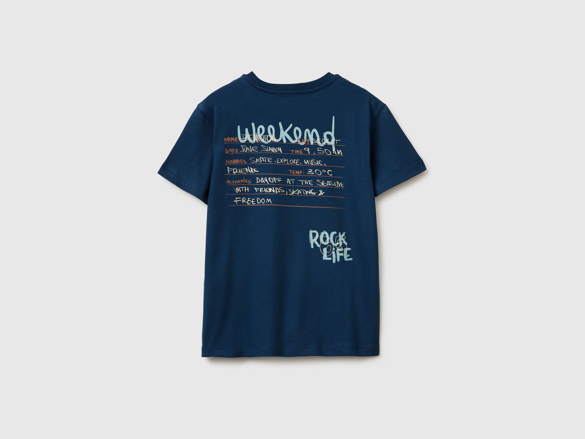 T-shirt imprimé en coton biologique – Image 2