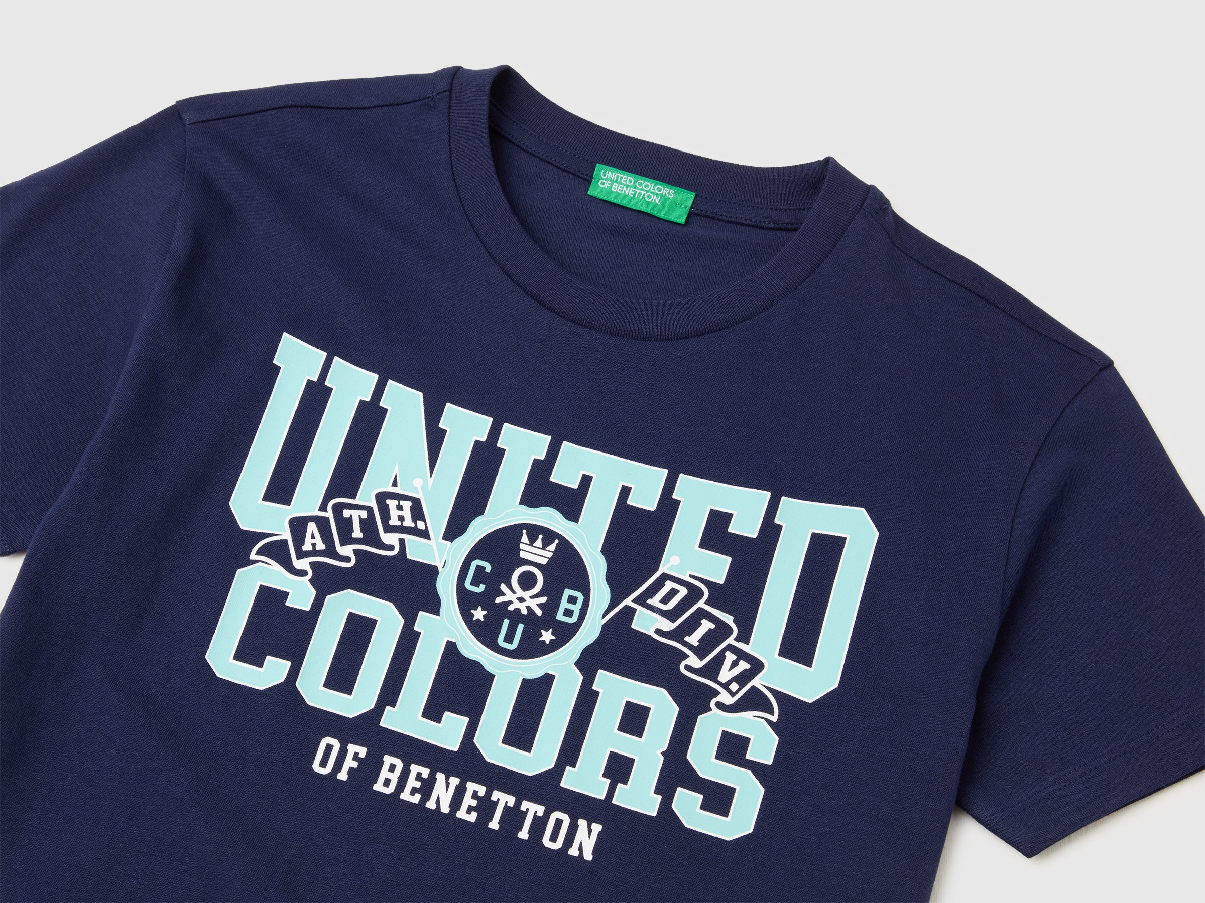 T-shirt en coton biologique avec logo imprimé – Image 3