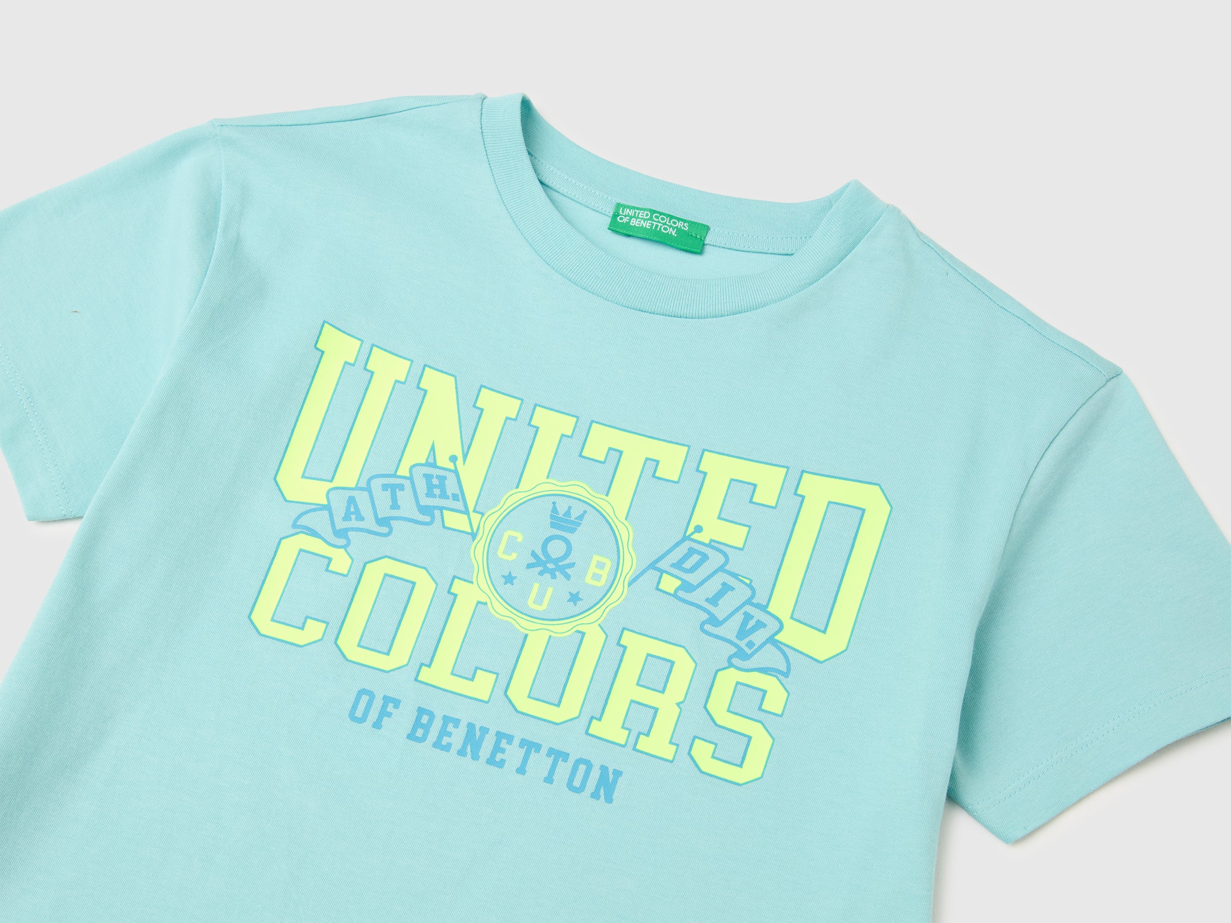 T-shirt en coton biologique avec logo imprimé – Image 3