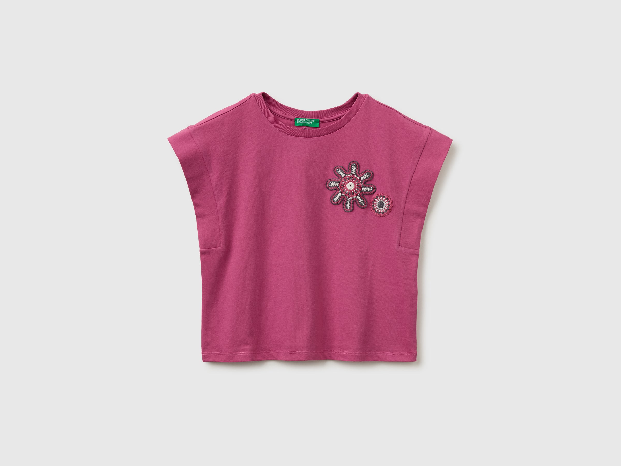 T-shirt sans manches brodé T-shirt sans manches brodé