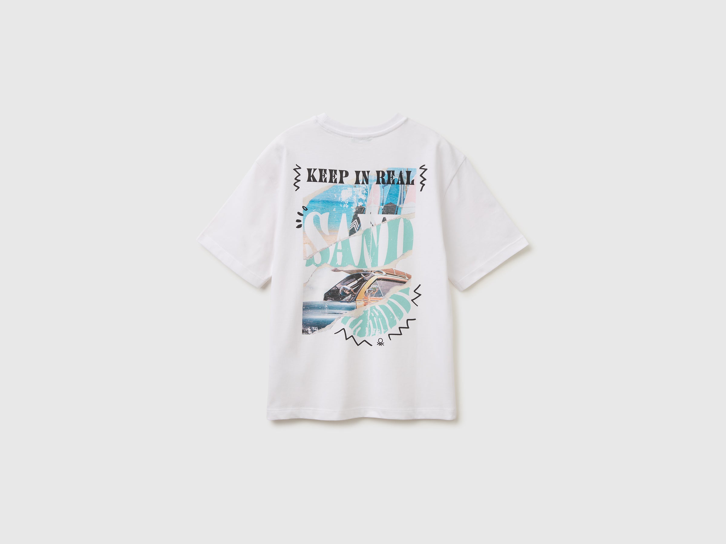 T-shirt oversize à imprimé photographique – Image 2