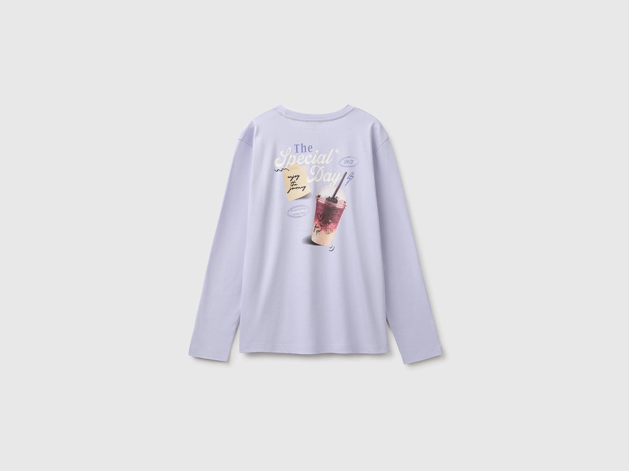 T-shirt en coton biologique avec broderie – Image 2