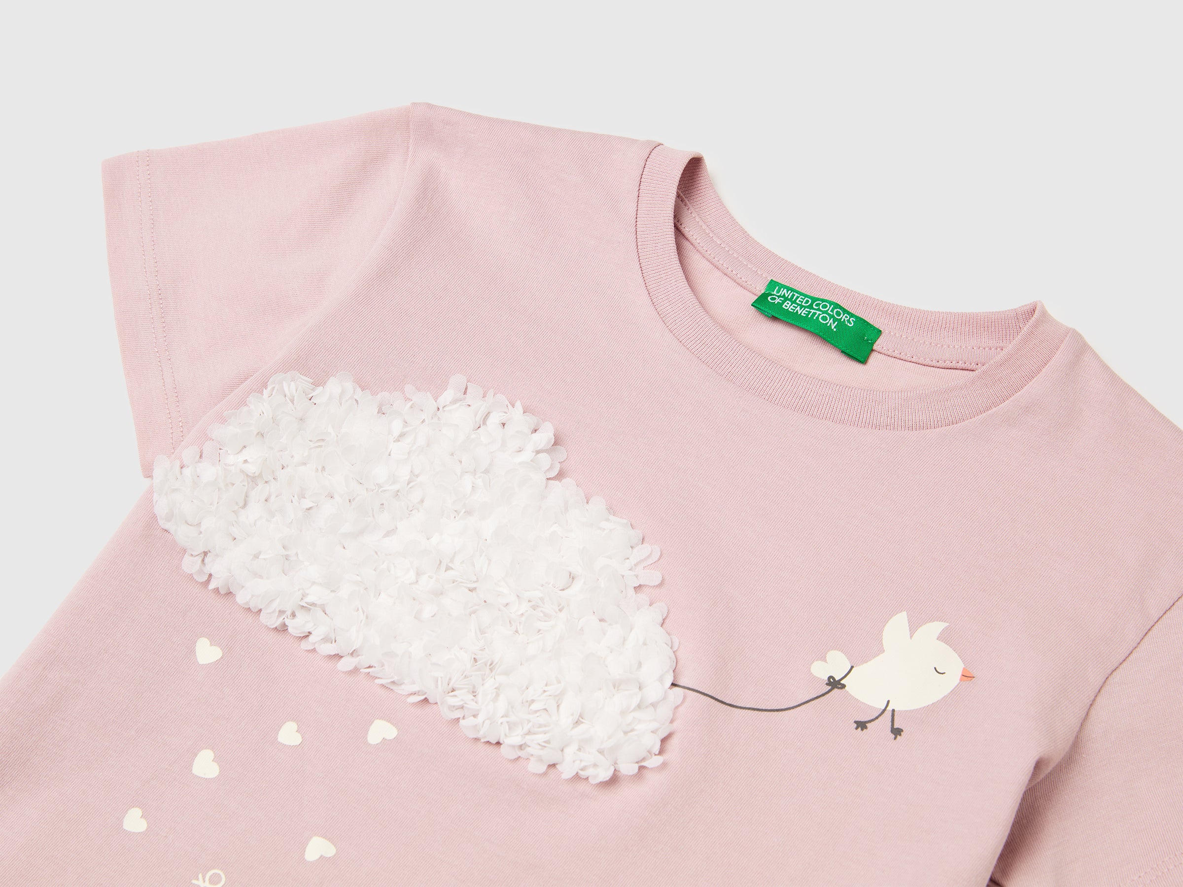 T-shirt imprimé et brodé – Image 3
