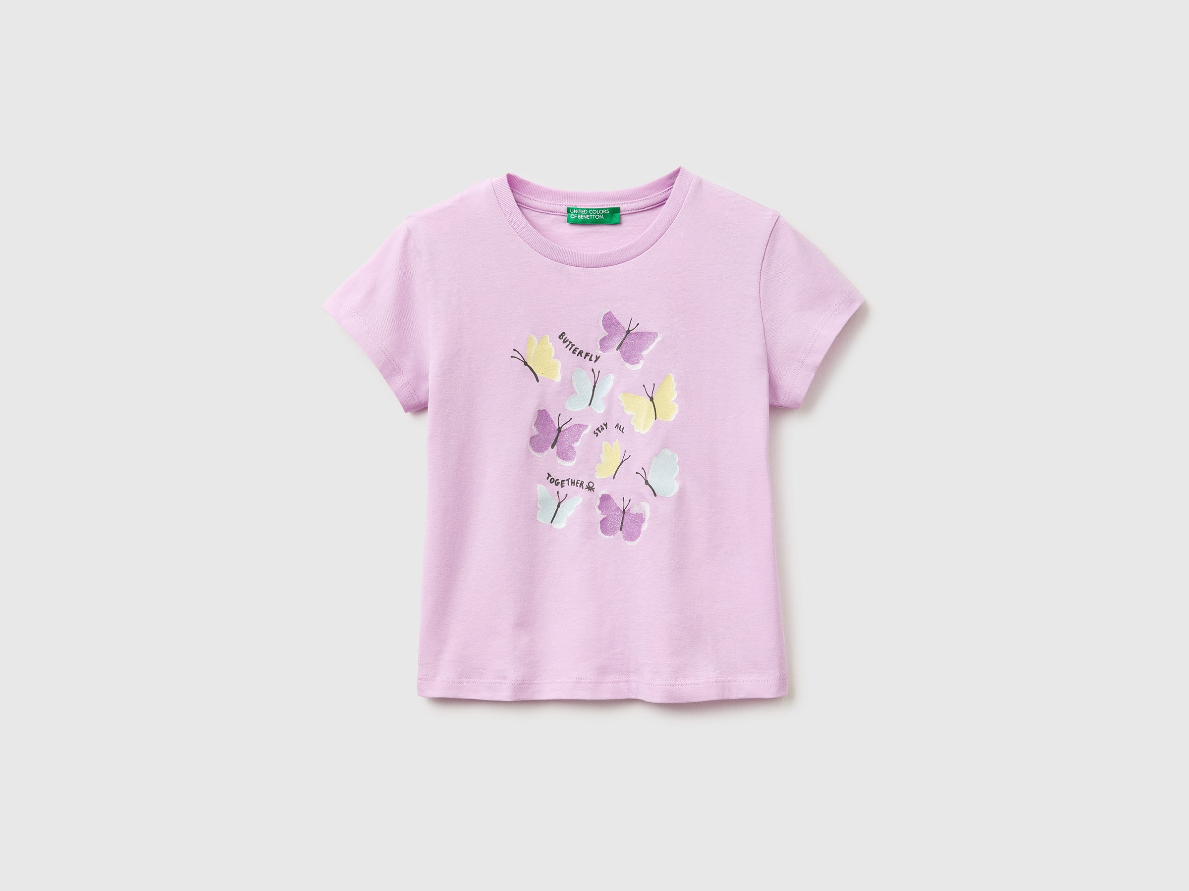 T-shirt imprimé et pailleté T-shirt imprimé et pailleté