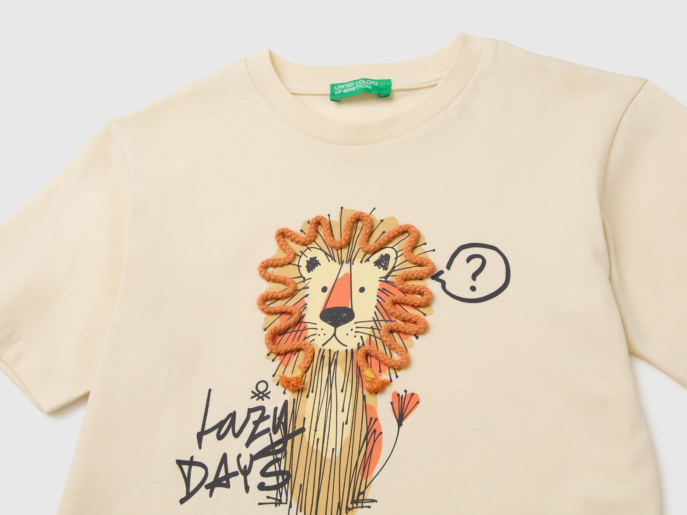 T-shirt à imprimé lion T-shirt à imprimé lion