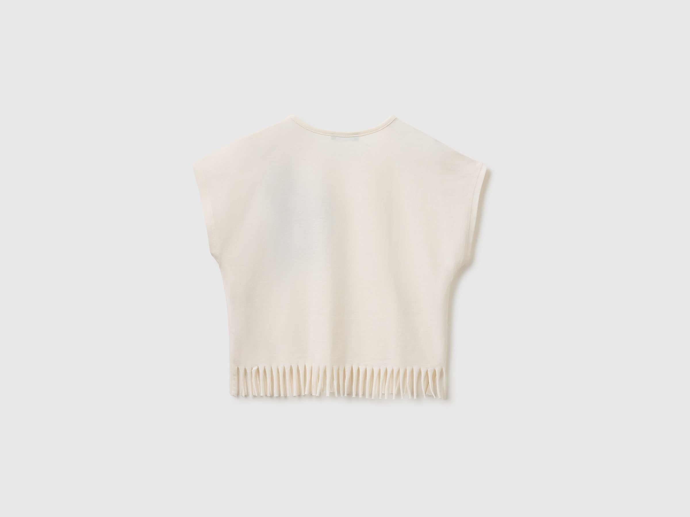 T-shirt à franges et broderie – Image 2