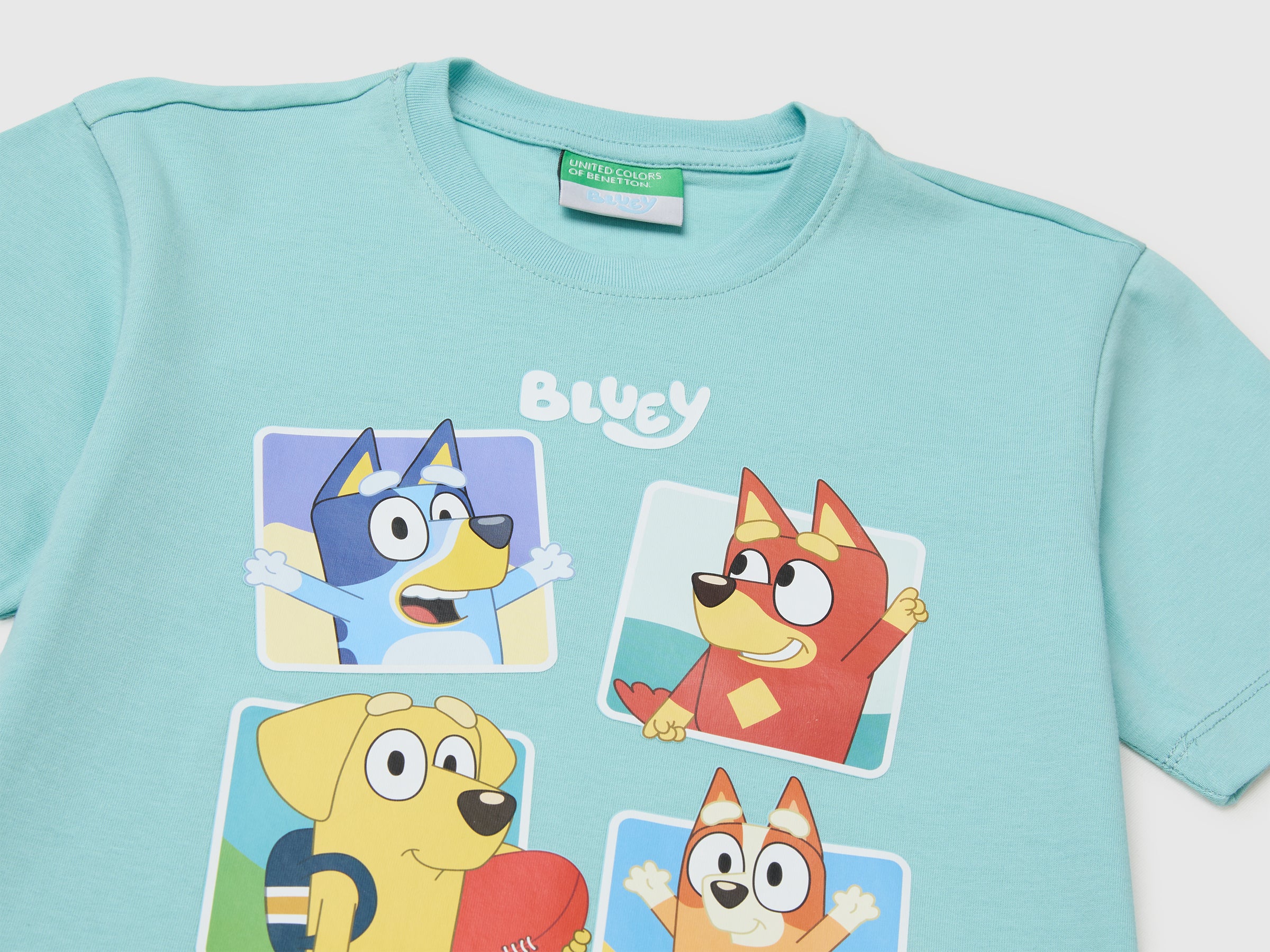 T-shirt bleu clair Bluey – Image 3