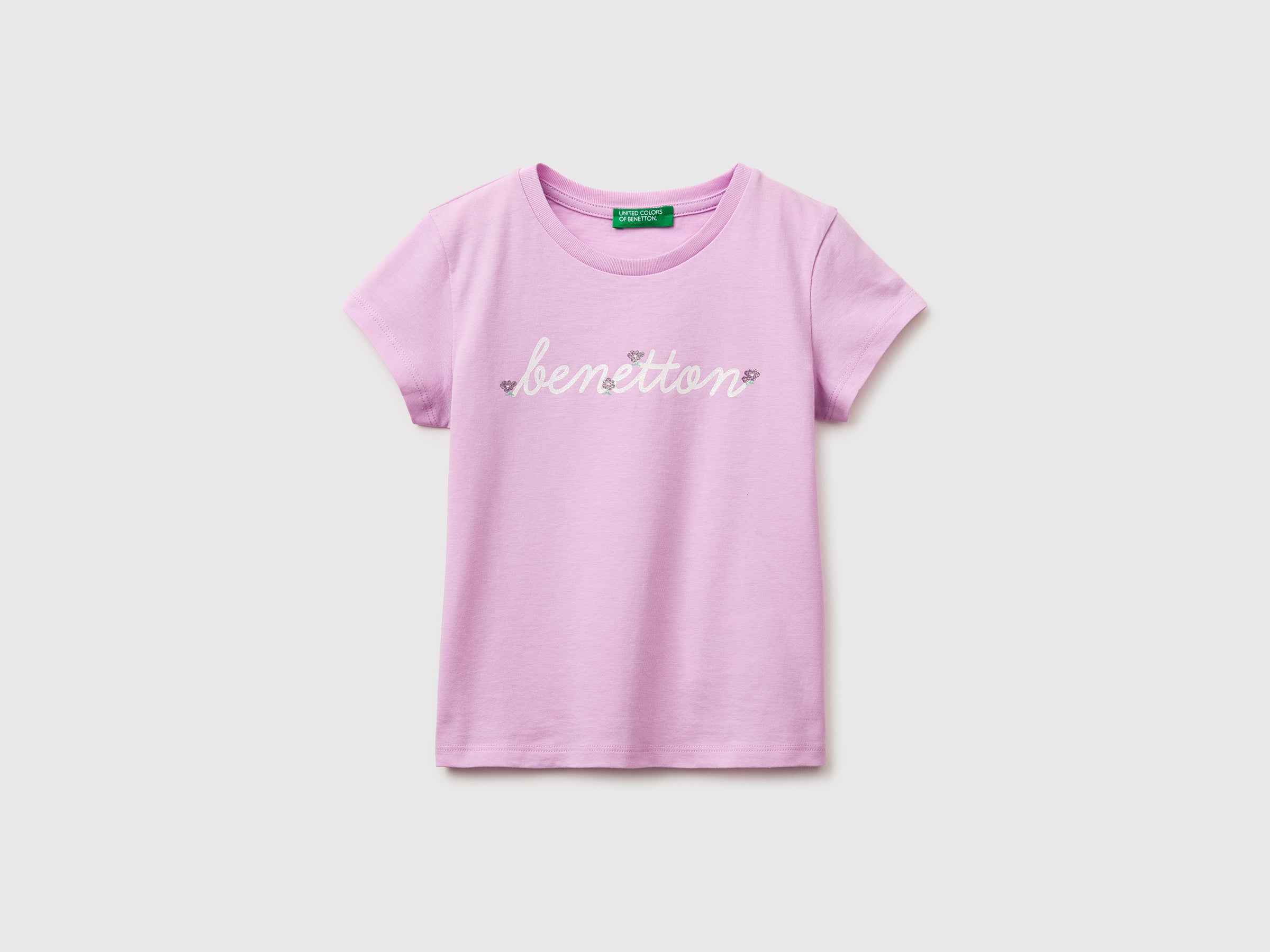 T-shirt à imprimé pailleté T-shirt à imprimé pailleté
